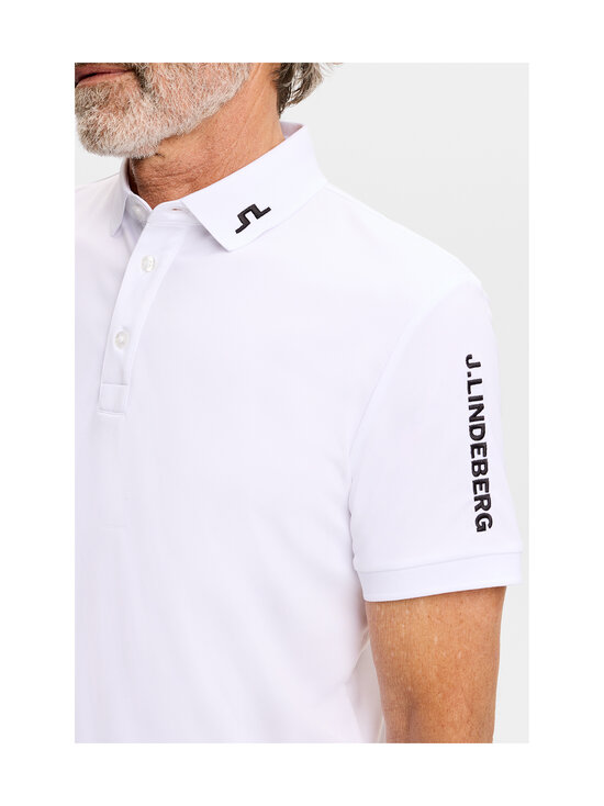 J.Lindeberg - Tour Tech Slim Fit -pikeepaita - 0000 WHITE | Stockmann - photo 5