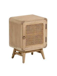 Kave Home - Nalu-yöpöytä mindipuu 40 x 55 cm - BROWN | Stockmann