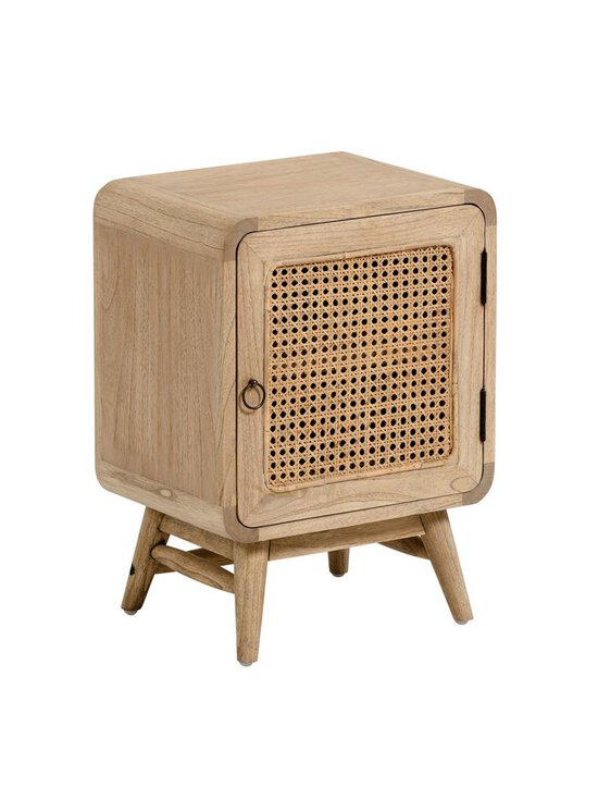 Kave Home - Nalu-yöpöytä mindipuu 40 x 55 cm - BROWN | Stockmann - photo 1