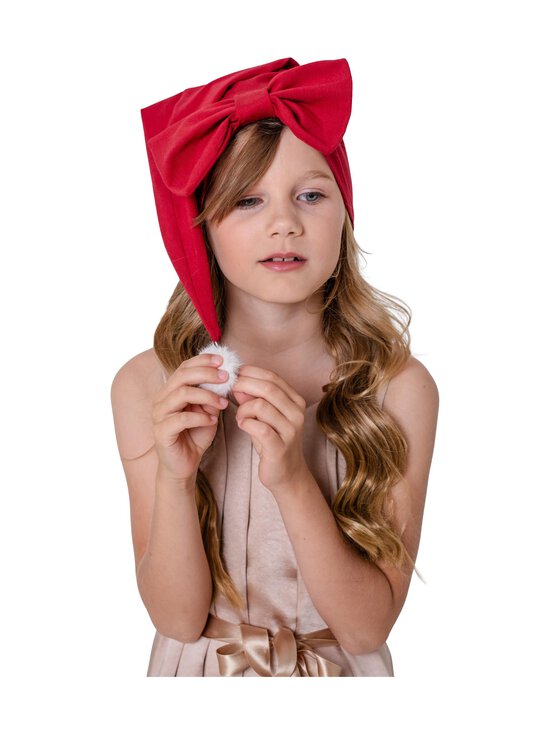 MINGNELIN - Bow & Pompom -tonttulakki - 051 RED | Stockmann - photo 1