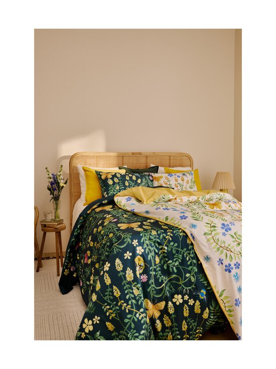 Finlayson - Voodipesukomplekt Puutarhajuhla - GREEN / BLUE / WHITE | Stockmann - photo 4