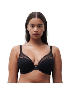 Chantelle - Norah Chic Plunge -rintaliivit - 011 BLACK Chantelle - Norah Chic Plunge -rintaliivit - 011 BLACK | Stockmann