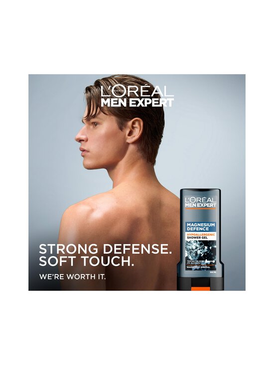 L'Oréal Paris - Men Expert Magnesium Defense Hypoallergenic -suihkugeeli, 300 ml - NOCOL | Stockmann - photo 3