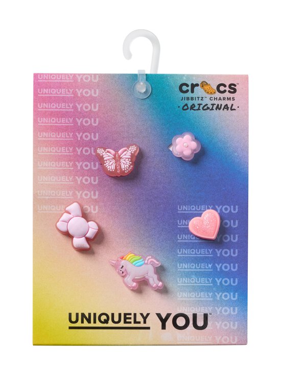 Crocs - Tiny Girl Favorites Jibbitz -kenkäkoriste 5-pack - PINK | Stockmann - photo 1