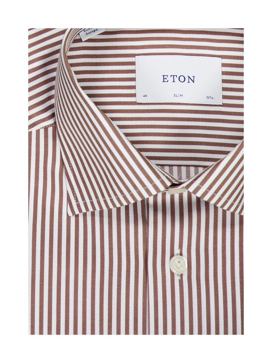 Eton - Slim Fit Bengal Striped Signature Twill -kauluspaita - 57 RED | Stockmann - photo 2