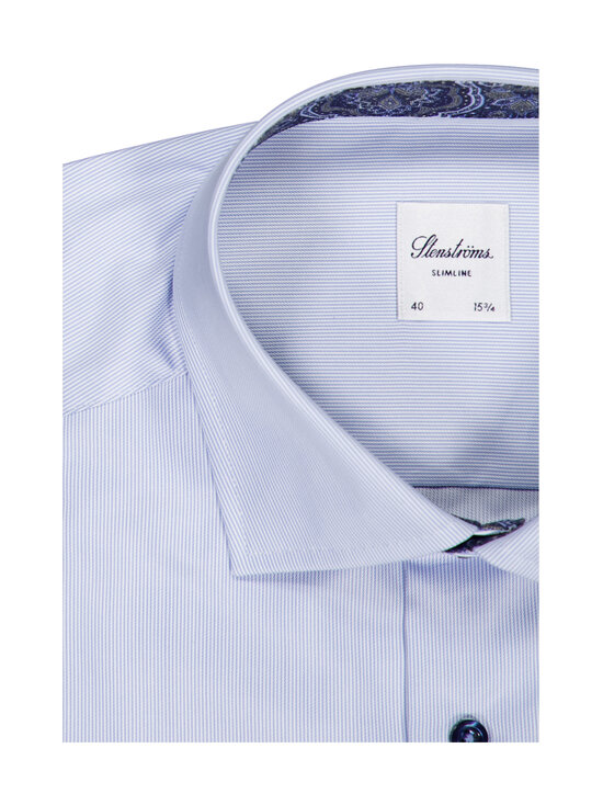 Stenströms - Slimline Contrast -kauluspaita - 102 LIGHT BLUE STRIPE | Stockmann - photo 2