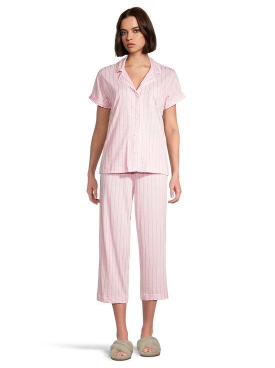 Lauren Ralph Lauren - Capri-pyjamasetti - 674 PINK STRIPE - photo 2 Lauren Ralph Lauren - Capri-pyjamasetti - 674 PINK STRIPE | Stockmann - photo 2