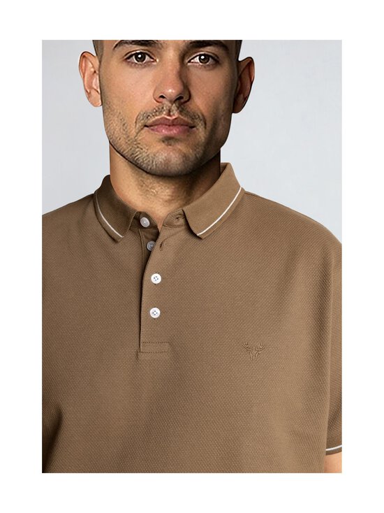 Fat Moose - Brad Stretch polo krekls - SHITAKE | Stockmann - photo 4