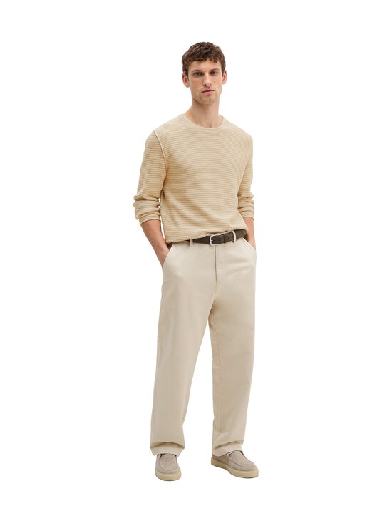 Marc O'Polo - Crewneck Cotton Linen -neulepaita - 709 LIGHT OAT | Stockmann - photo 5