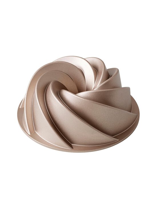 Blomsterberg - Bundt Pan Swirl kēksu forma 24 x 9 cm - ROSE GOLD METAL | Stockmann - photo 1