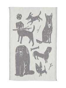 Lapuan Kankurit - Koirapuisto-pyyhe 46 x 70 cm - WHITE-GREY | Stockmann