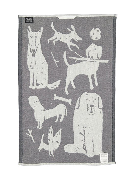 Lapuan Kankurit - Koirapuisto-pyyhe 46 x 70 cm - WHITE-GREY | Stockmann - photo 2