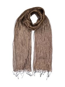A+more - Natasha zīda maisījuma šalle 70 x 180 cm - METALLIC BEIGE | Stockmann