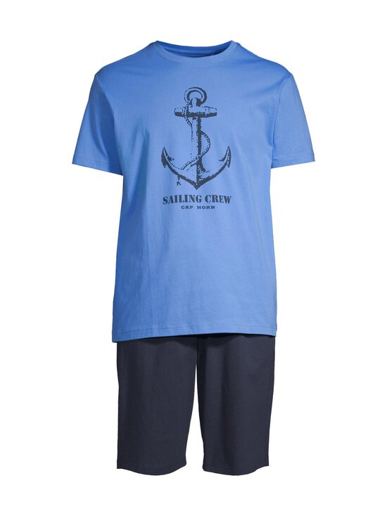 Cap Horn loungewear - Lühikeste pükstega pidžaamakomplekt Cole - COAST BLUE/NAVY | Stockmann - photo 1