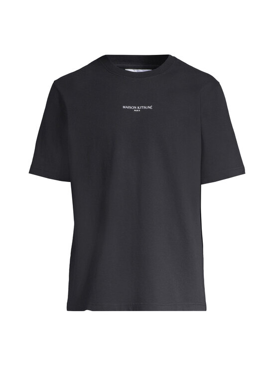 Maison Kitsuné - Paris Comfort t-paita - BLACK | Stockmann - photo 1