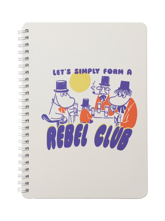 Moomin Arabia - Muumi Rebel Club -muistivihko A5 - MULTICOLOR | Stockmann - photo 1