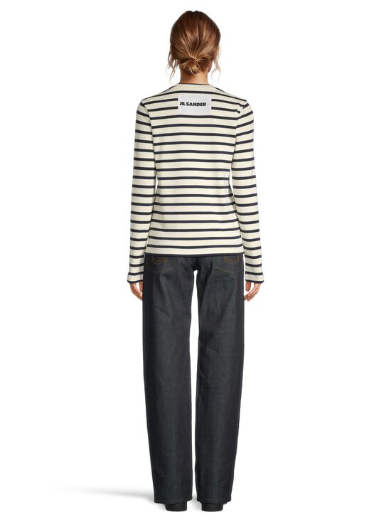 Jil Sander - Long Sleeved -raitapaita - 124 MARINIERE | Stockmann - photo 3