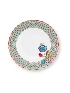 PIP Studio - Blooming Tales - syvä posliinilautanen 21,5 cm - LIGHT BLUE | Stockmann