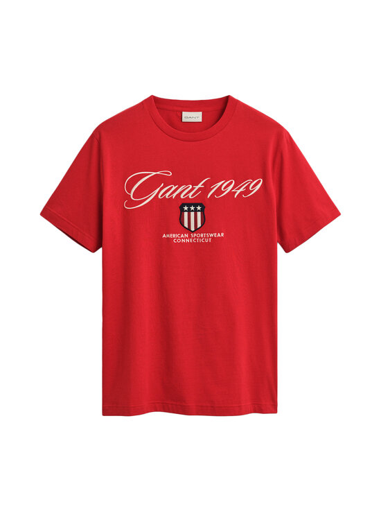GANT - Graphic T-krekls - 630 RUBY RED | Stockmann - photo 1