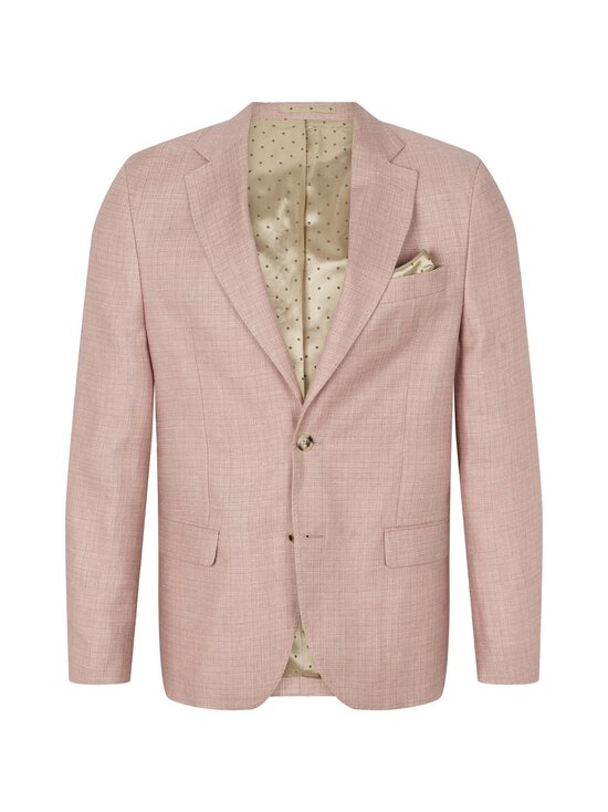 SAND Copenhagen – Star Napoli -pellava-villasekoitebleiseri, soft pink