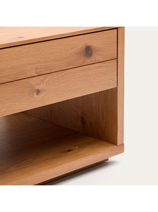 Kave Home - Alguema-sohvapöytä tammi 140 x 60 cm - BROWN | Stockmann - photo 4