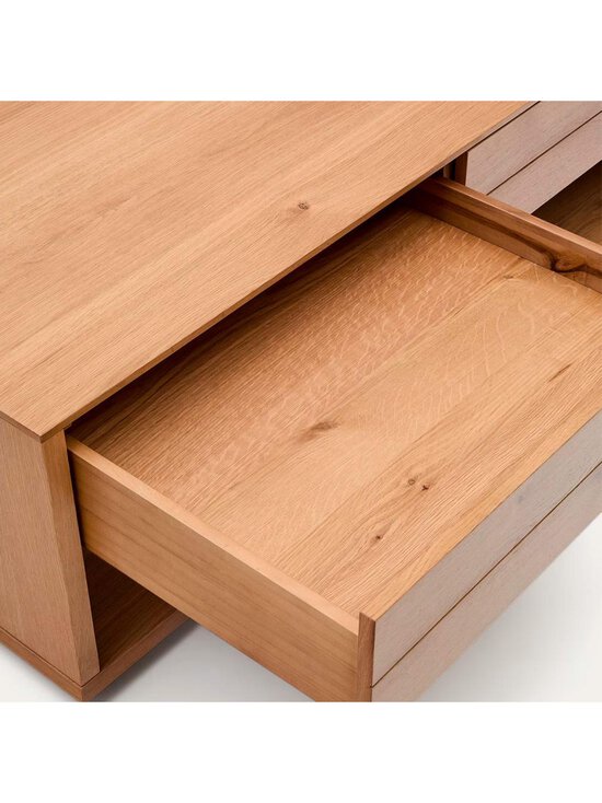 Kave Home - Alguema-sohvapöytä tammi 140 x 60 cm - BROWN | Stockmann - photo 6