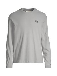 Calvin Klein Jeans - Waffle Badge Crewneck -paita - RO2 FORMAL GRAY | Stockmann