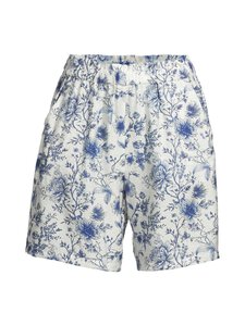 NOOM - Tiara-shortsit - BLUE/OFFWHITE FLOWER PRINT | Stockmann