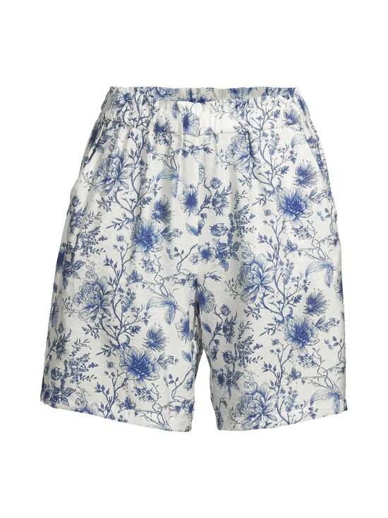 NOOM - Tiara-shortsit - BLUE/OFFWHITE FLOWER PRINT | Stockmann - photo 1