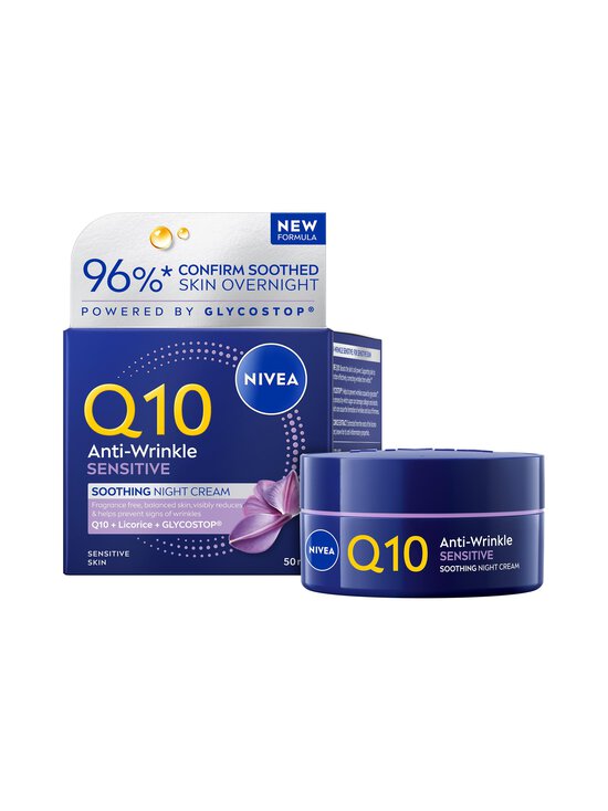 NIVEA - Anti-Wrinkle Sensitive Soothing Night Cream  -yövoide - NOCOL | Stockmann - photo 1