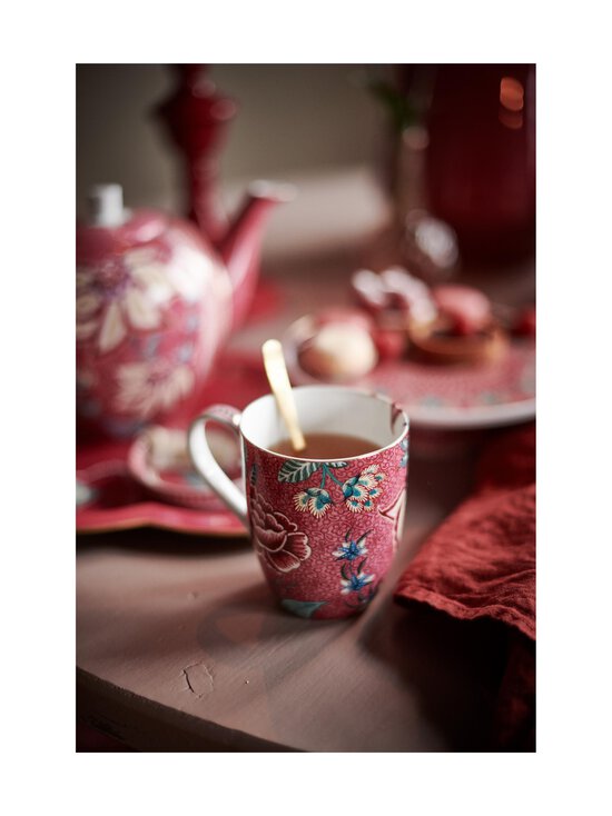 PIP Studio - Flower Festival -mukisetti 350 ml - DARK PINK - photo 3 PIP Studio - Flower Festival -mukisetti 350 ml - DARK PINK | Stockmann - photo 3