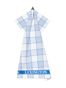 Lexington - Checked Terry -keittiöpyyhe - 1600 WHITE/BLUE | Stockmann