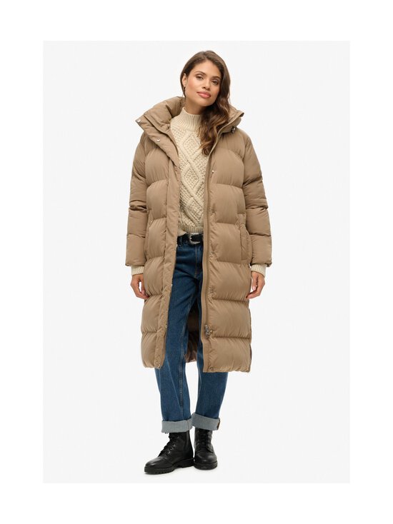 Superdry - Tepitud mantel Longline - 8KO FOSSIL BROWN - photo 4 Superdry - Tepitud mantel Longline - 8KO FOSSIL BROWN | Stockmann - photo 4