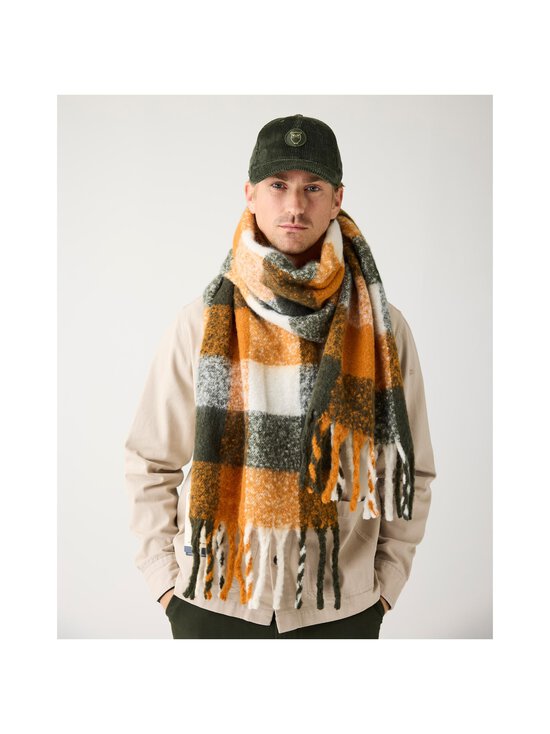 Knowledge Cotton Apparel - Checked GRS Vegan šalle - 7005 GREEN CHECK - photo 3 Knowledge Cotton Apparel - Checked GRS Vegan šalle - 7005 GREEN CHECK | Stockmann - photo 3