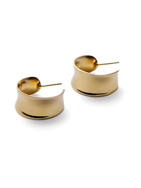 Pernille Corydon - Kõrvarõngad Large Reflection Hoops - GOLD PLATED BRASS | Stockmann - photo 1