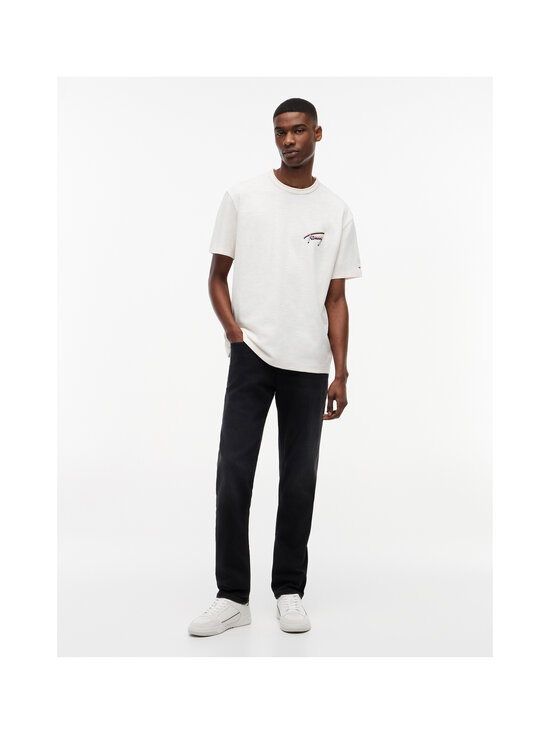 Tommy Jeans - Relaxed Novelty T-krekls - YBH ANCIENT WHITE | Stockmann - photo 4