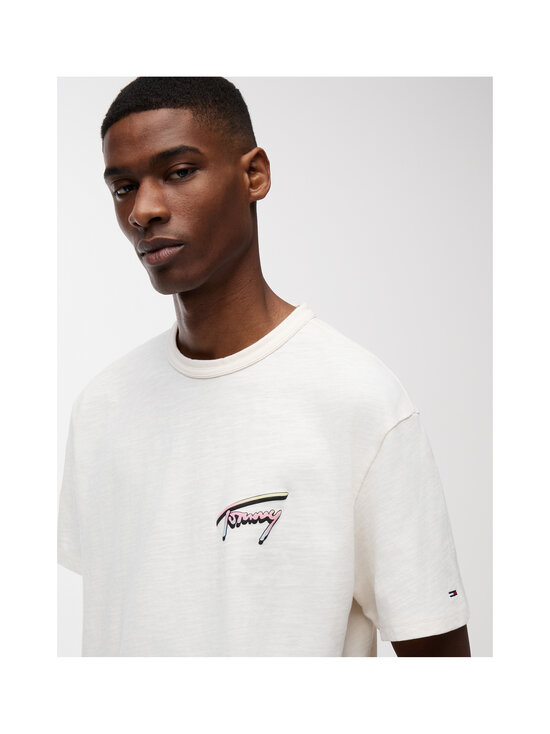 Tommy Jeans - Relaxed Novelty T-krekls - YBH ANCIENT WHITE | Stockmann - photo 5
