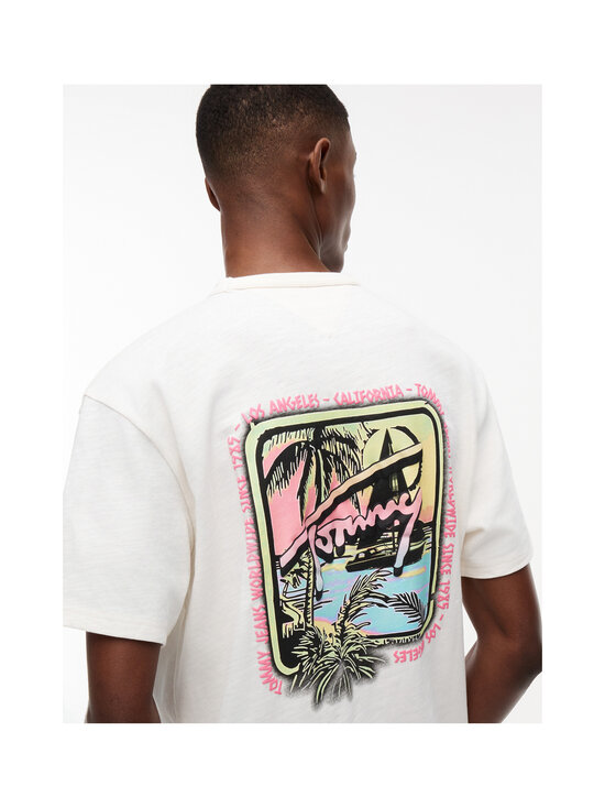 Tommy Jeans - Relaxed Novelty T-krekls - YBH ANCIENT WHITE | Stockmann - photo 6