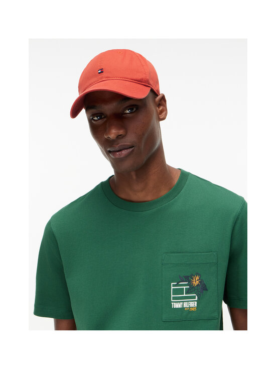 Tommy Hilfiger - Flag Soft 6 Panel -lippalakki - SN2 RUSTIC CLAY | Stockmann - photo 4