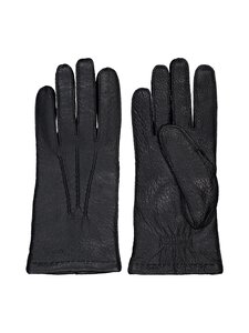 Sauso - Hugo Peccary -nahkakäsineet - BLACK BLACK | Stockmann