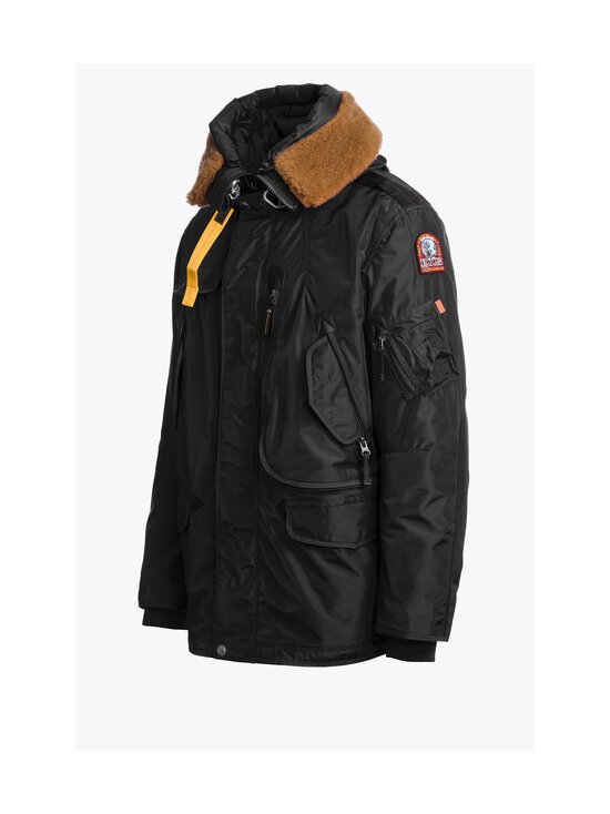 Parajumpers - Right Hand Hooded -untuvatakki turkisreunuksella - 0541 - BLACK | Stockmann - photo 3