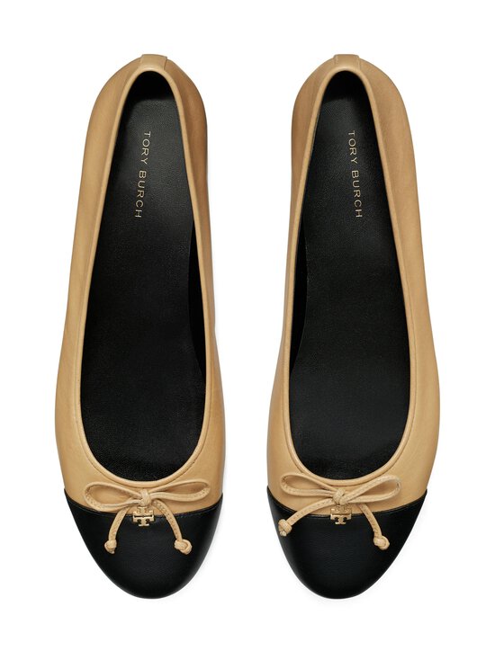 Tory Burch - Bow-nahkaballerinat - 200 GINGER SHORTBREAD / PERFECT BLACK - photo 2 Tory Burch - Bow-nahkaballerinat - 200 GINGER SHORTBREAD / PERFECT BLACK | Stockmann - photo 2