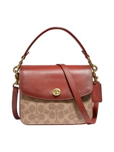Coach - Cassie Crossbody 19 In Signature Canvas -laukku - B4/TAN RUST | Stockmann
