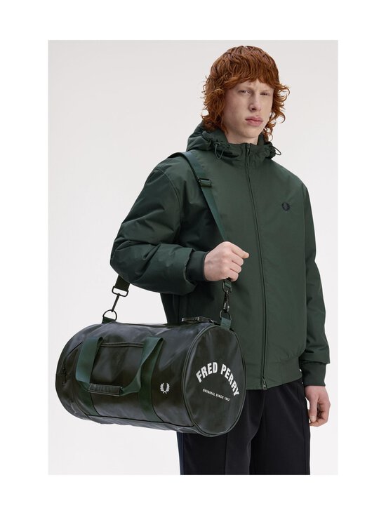 Fred Perry - Tonal Classic Barrel -laukku - Q20 NIGHT GREEN | Stockmann - photo 6