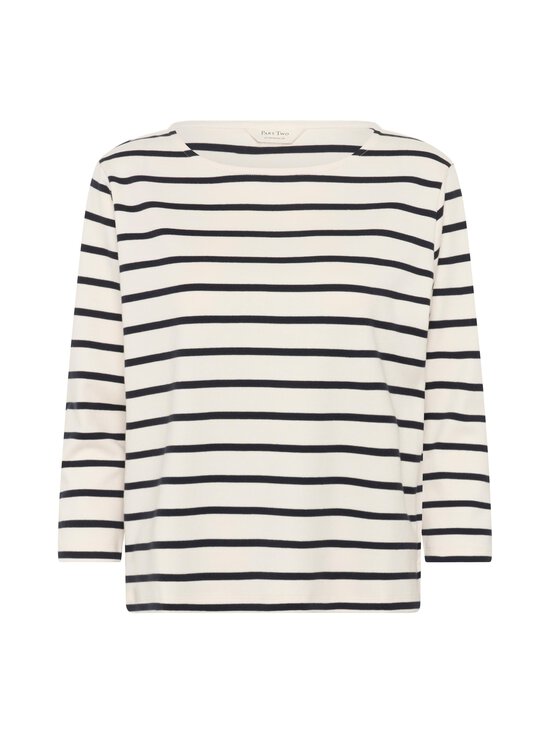 Part Two - NelaPW-trikoopaita - 303998 DARK NAVY STRIPE | Stockmann - photo 1