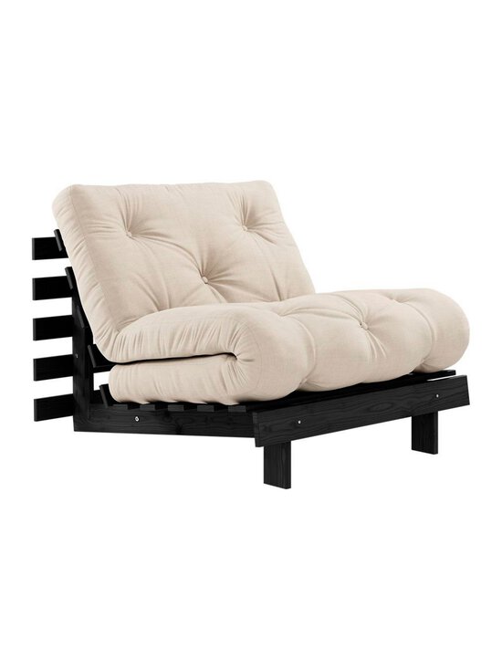 Karup - Roots-futonnojatuoli beige/musta - BEIGE | Stockmann - photo 1