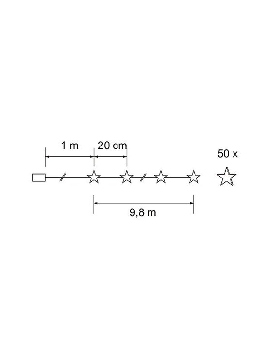Airam - Alpin-valosarja LED-valoilla 4.9 m - NO COL - photo 3 Airam - Alpin-valosarja LED-valoilla 4.9 m - NO COL | Stockmann - photo 3