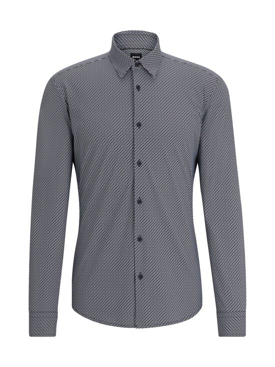 BOSS - Roan Slim Fit -kauluspaita - 032 MEDIUM GREY | Stockmann - photo 1