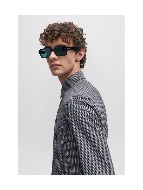 BOSS - Roan Slim Fit -kauluspaita - 032 MEDIUM GREY | Stockmann - photo 5