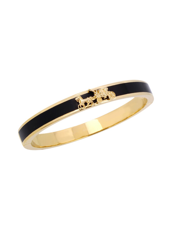 Coach - Horse & Carriage Enamel -rannerengas - 001 BLACK/GOLD | Stockmann - photo 2